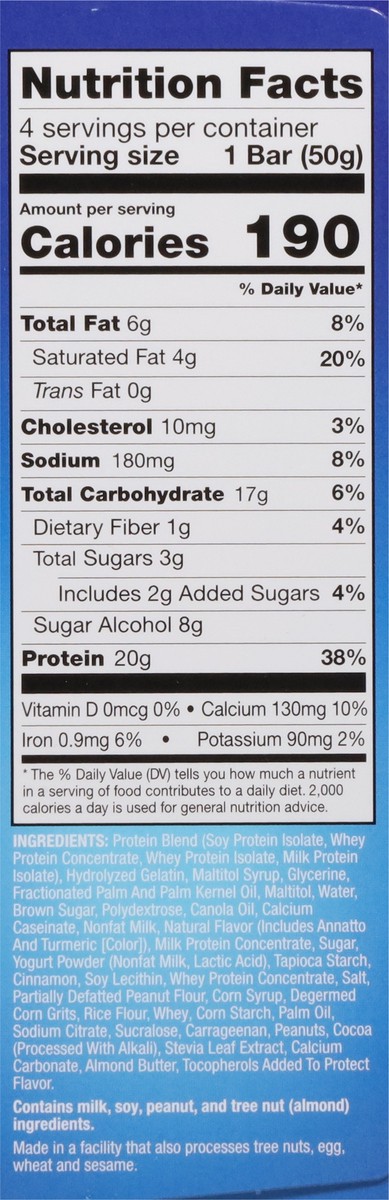 slide 2 of 16, Pure Protein Bars, Caramel Churro, 20 g Protein, 1.76 oz, 4 ct, 4 ct