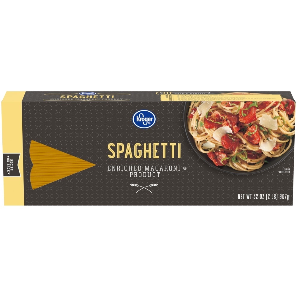 slide 1 of 1, Kroger Spaghetti, 2 lb