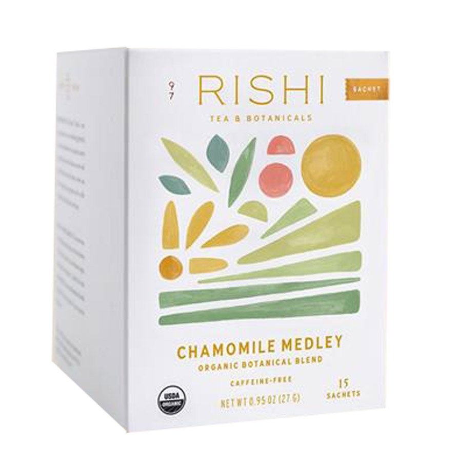 slide 1 of 1, Rishi Chamomile Medley Herbal Tea Bag, 15 ct