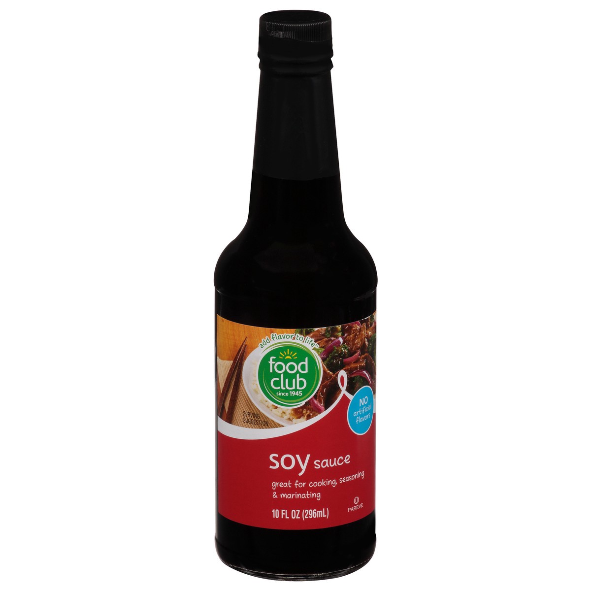 slide 2 of 9, Food Club Soy Sauce, 10 oz