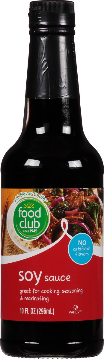 slide 6 of 9, Food Club Soy Sauce, 10 oz