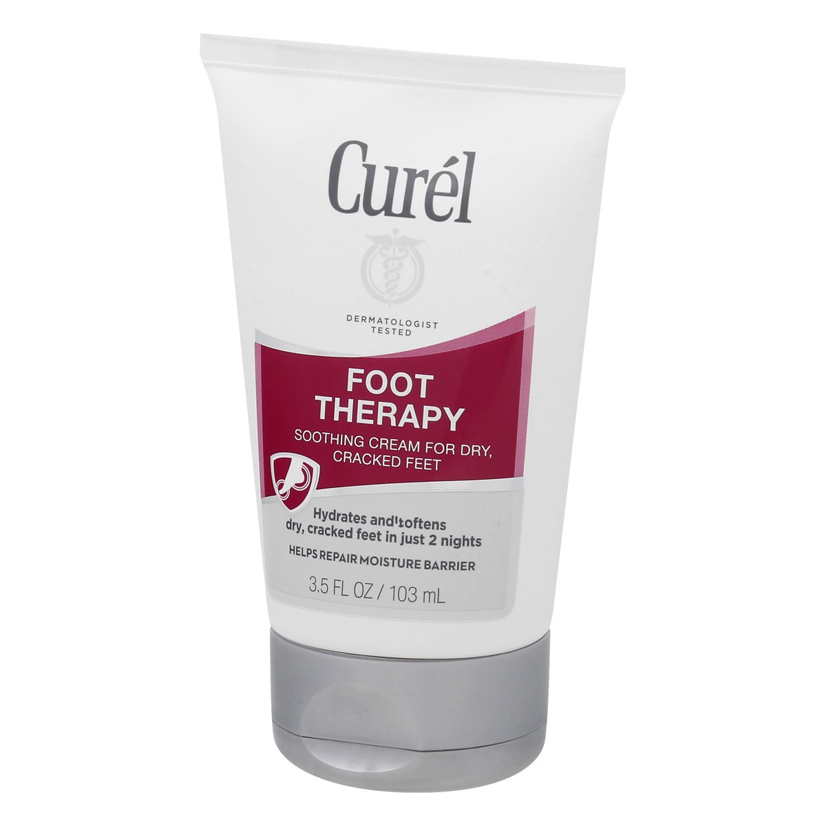 slide 7 of 9, Curél Foot Therapy Cream, Soothing Lotion for Dry Cracked Feet, Quick Absorbing, with Shea Butter, Coconut Milk, and Vitamin E2, 3.5 Oz, 3.5 fl oz