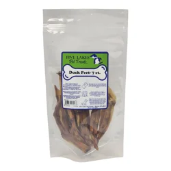 Five Lakes Pet Treats Duck Feet Dog Treat, 7 Ct.
