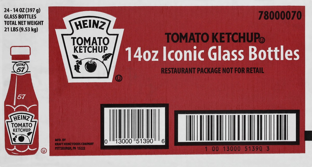 slide 7 of 11, Heinz Tomato Ketchup - 24 ct, 24 ct