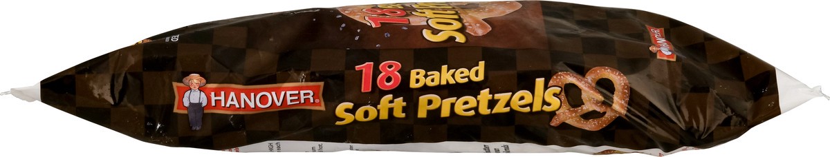 slide 10 of 14, Hanover Baked Unsalted Soft Pretzels 18 ea, 39 oz