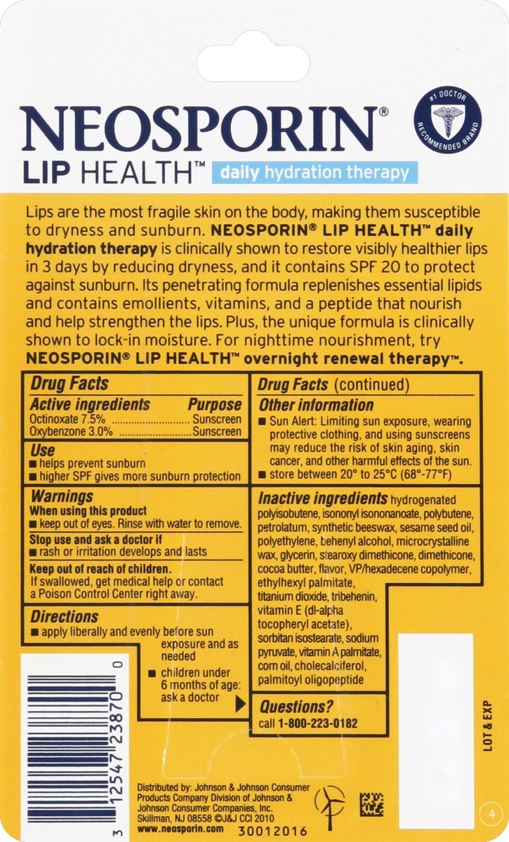 slide 3 of 7, Neosporin Daily Hydration Therapy 0.35 oz, 0.35 oz