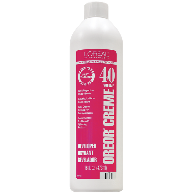 slide 1 of 1, L'Oréal Technique 40 Volume Oreor Creme Developer, 1 ct