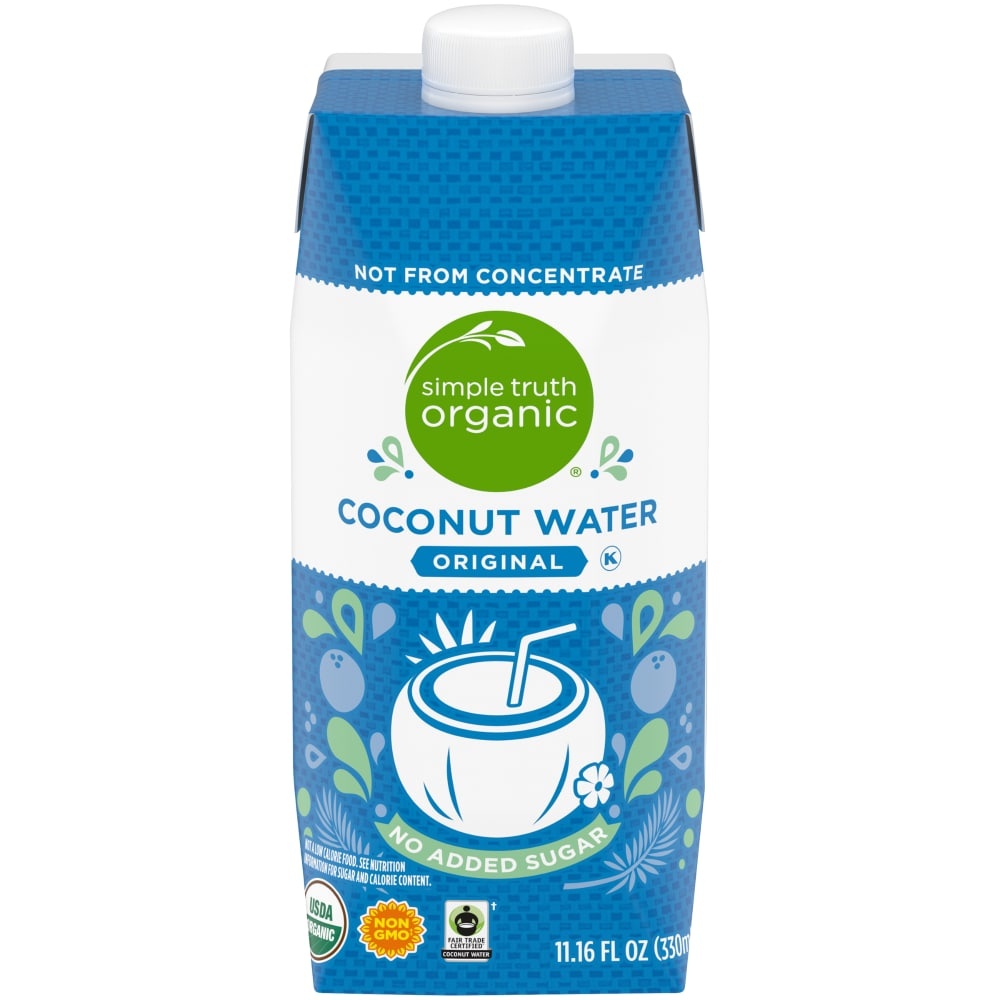 slide 1 of 1, Simple Truth Organic Original Coconut Water, 12 fl oz