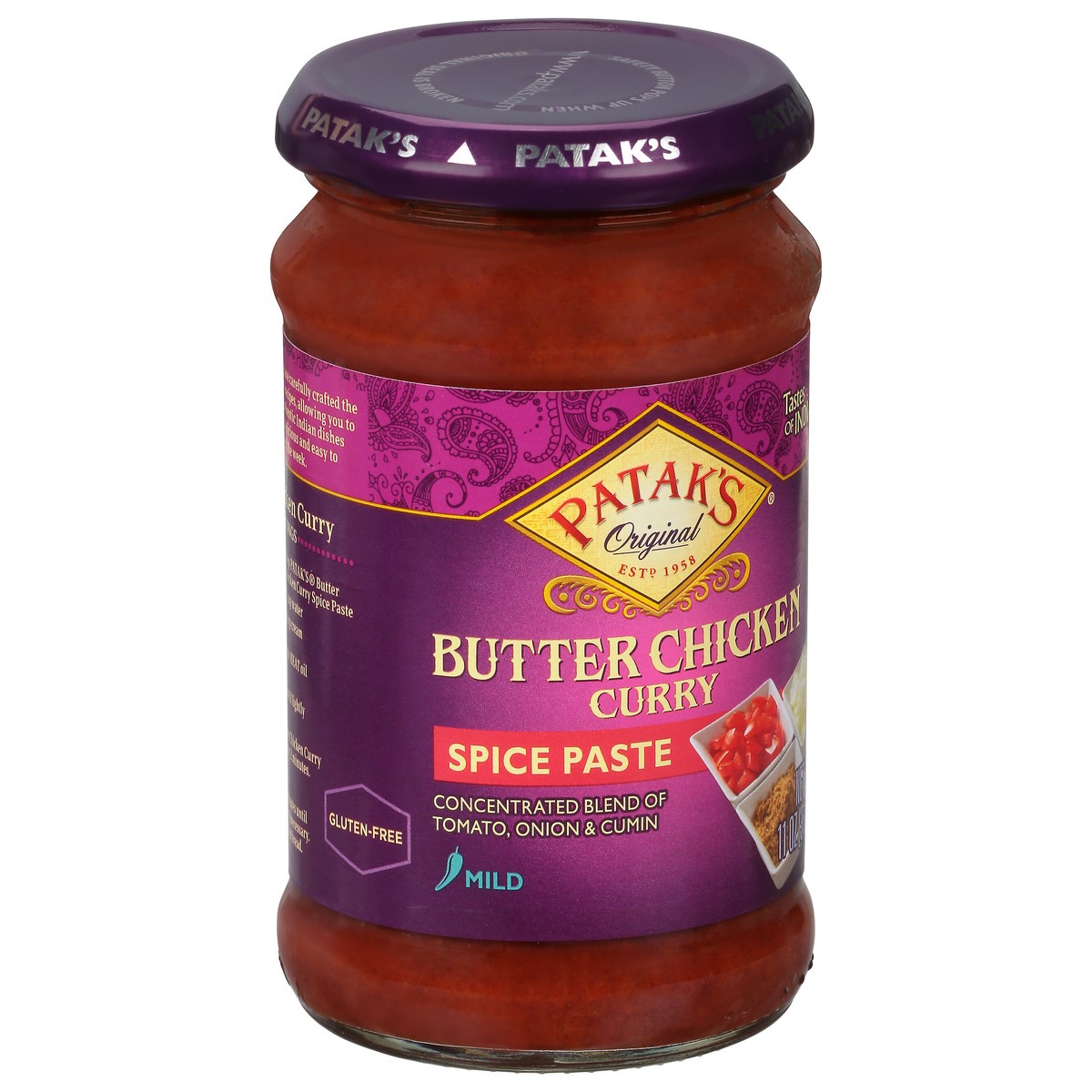 slide 4 of 12, Patak's Mild Butter Chicken Spice Paste 11 oz, 11 oz