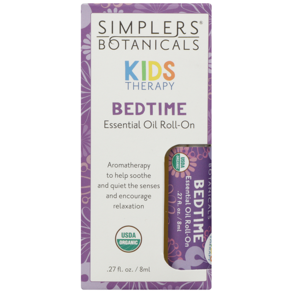 slide 1 of 1, Simplers Kids Therapy Bedtime Roll-On, 0.27 fl oz