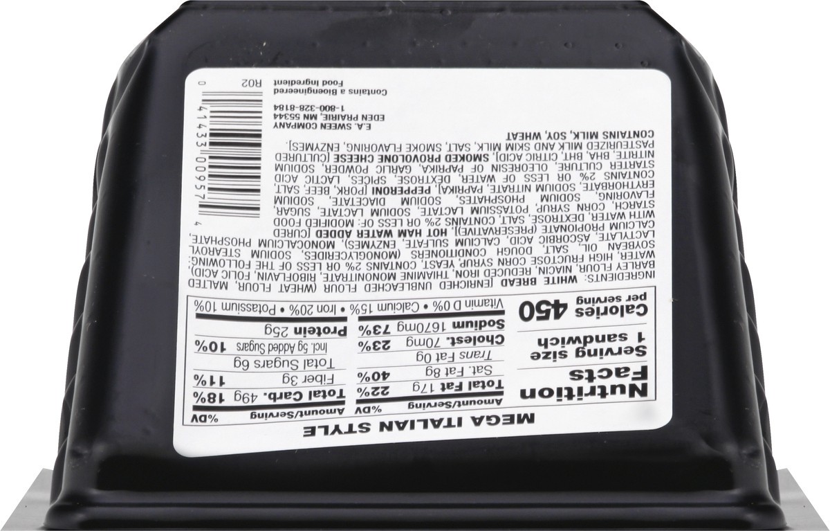 slide 5 of 10, Market Sandwich Mega Italian Sandwich, 6 oz