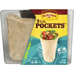 Old El Paso Tortilla Pockets, 8 Pockets, 8.4 oz.