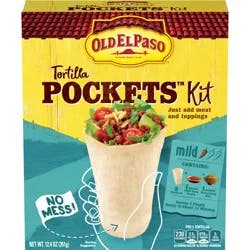 Old El Paso Tortilla Pockets Dinner Kit, 12.4 oz