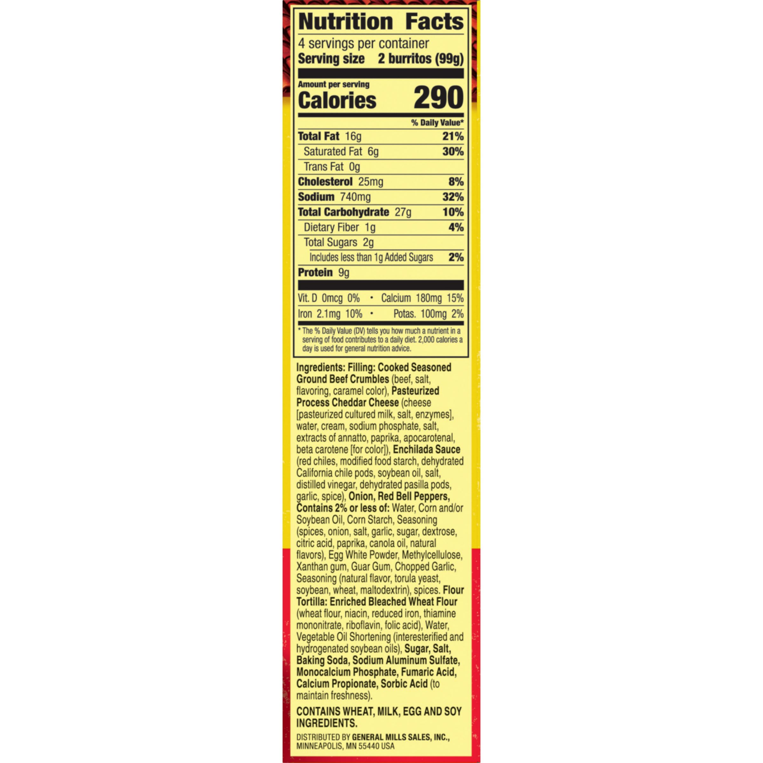 slide 5 of 5, Old El Paso Mini Crispy Burritos Beef and Cheese, 8 Ct, 8 ct