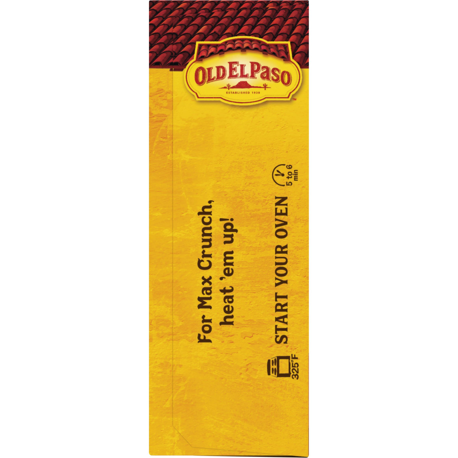 slide 2 of 3, Old El Paso Stand 'N Stuff Taco Shells, Mexican Style Street Corn Flavored, Gluten Free Crunchy Corn Taco Shells, 10 Count, 5.4 oz, 10 ct