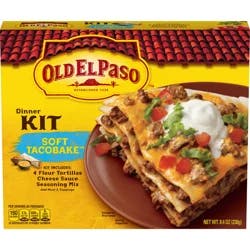 Old El Paso Soft TacoBake Dinner Kit, 8.4 oz.