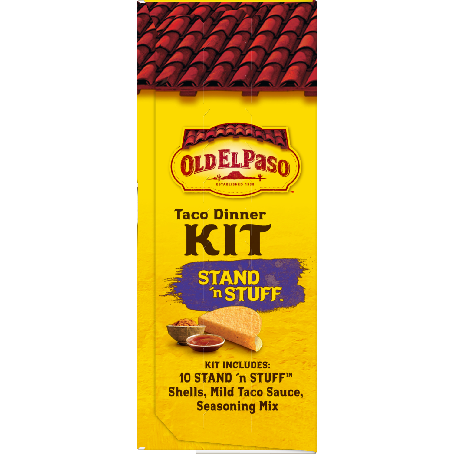 slide 2 of 4, Old El Paso Stand 'N Stuff Taco Dinner Kit- 8.8 oz, 8.8 oz