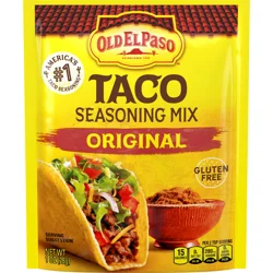 Old El Paso Taco Seasoning Mix, Original Flavor- 1 oz