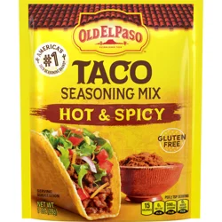 Old El Paso Hot & Spicy Taco Seasoning, 1 oz.