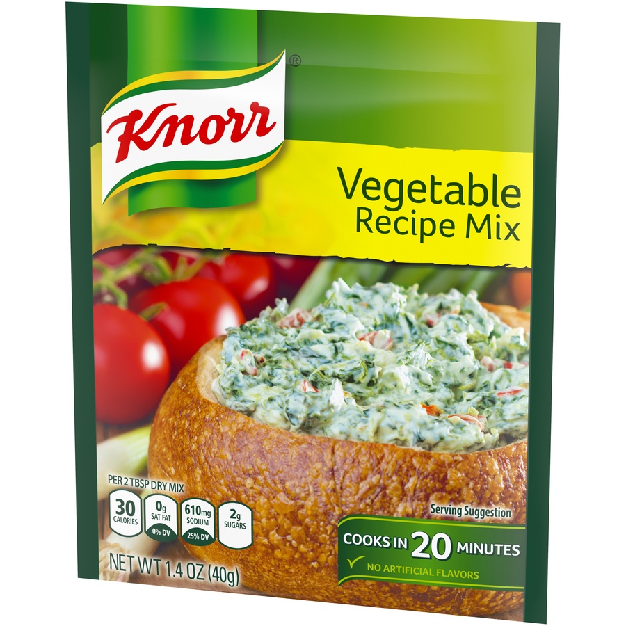 slide 4 of 5, Knorr Vegetable Recipe Mix, 1.4 oz