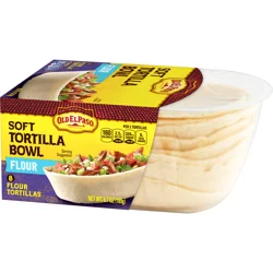 Old El Paso Soft Tortilla Bowls, Flour, 8 ct., 6.7 oz.