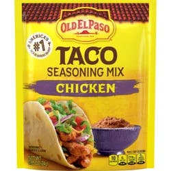 Old El Paso Chicken Taco Seasoning, 0.85 oz.