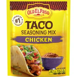Old El Paso Chicken Taco Seasoning, 0.85 oz.