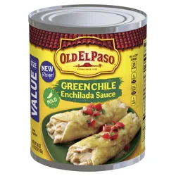 Old El Paso Mild Green Chile Enchilada Sauce, Value Size, 28 oz.