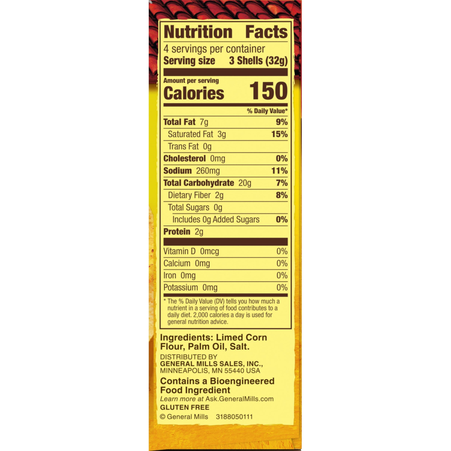 slide 2 of 4, Old El Paso Crunchy Taco Shells, Gluten Free, Meal Prep, 12 Ct, 4.6 oz, 12 ct