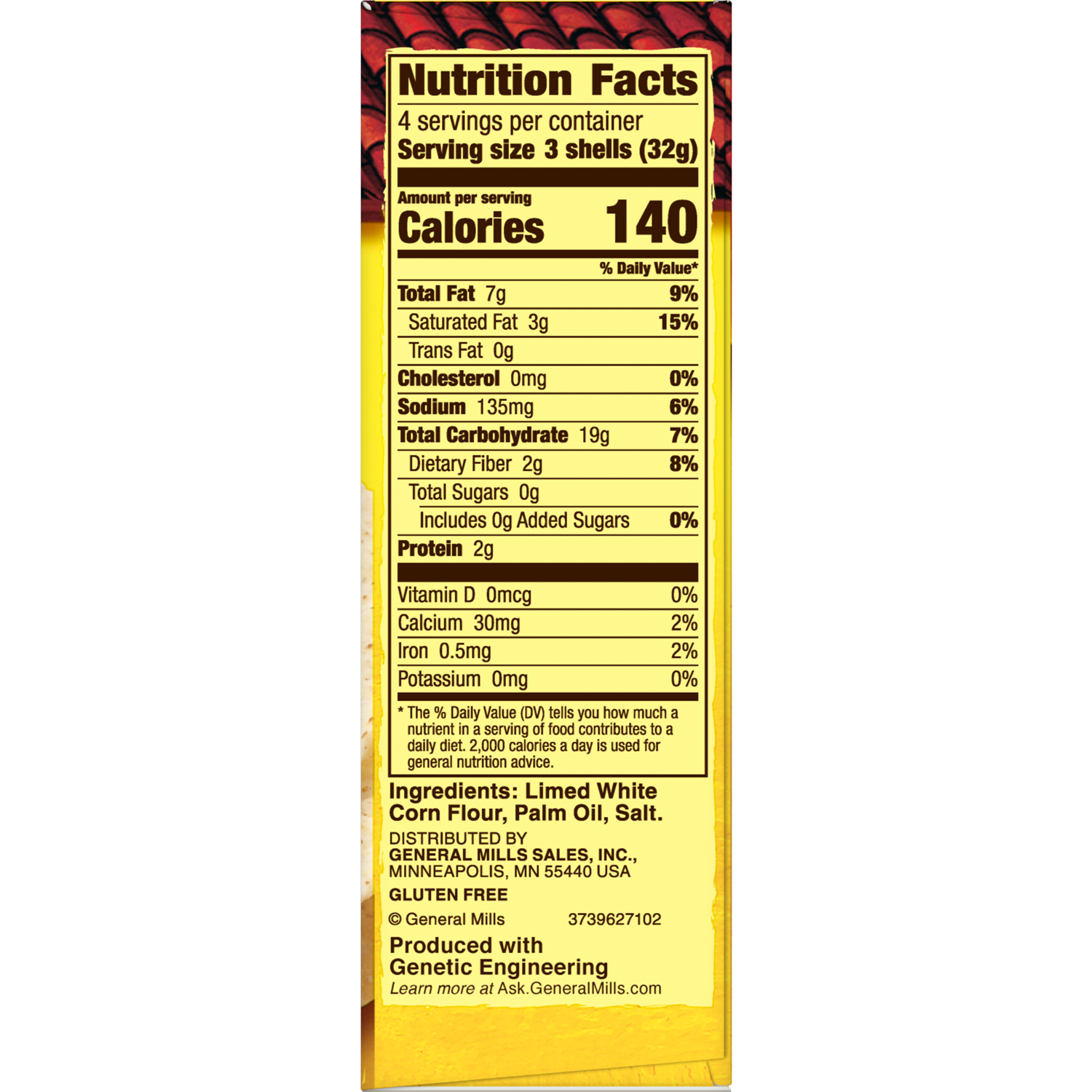 slide 2 of 2, Old El Paso Crunchy White Corn Taco Shells, Gluten Free, 12 ct., 4.6 oz., 12 ct