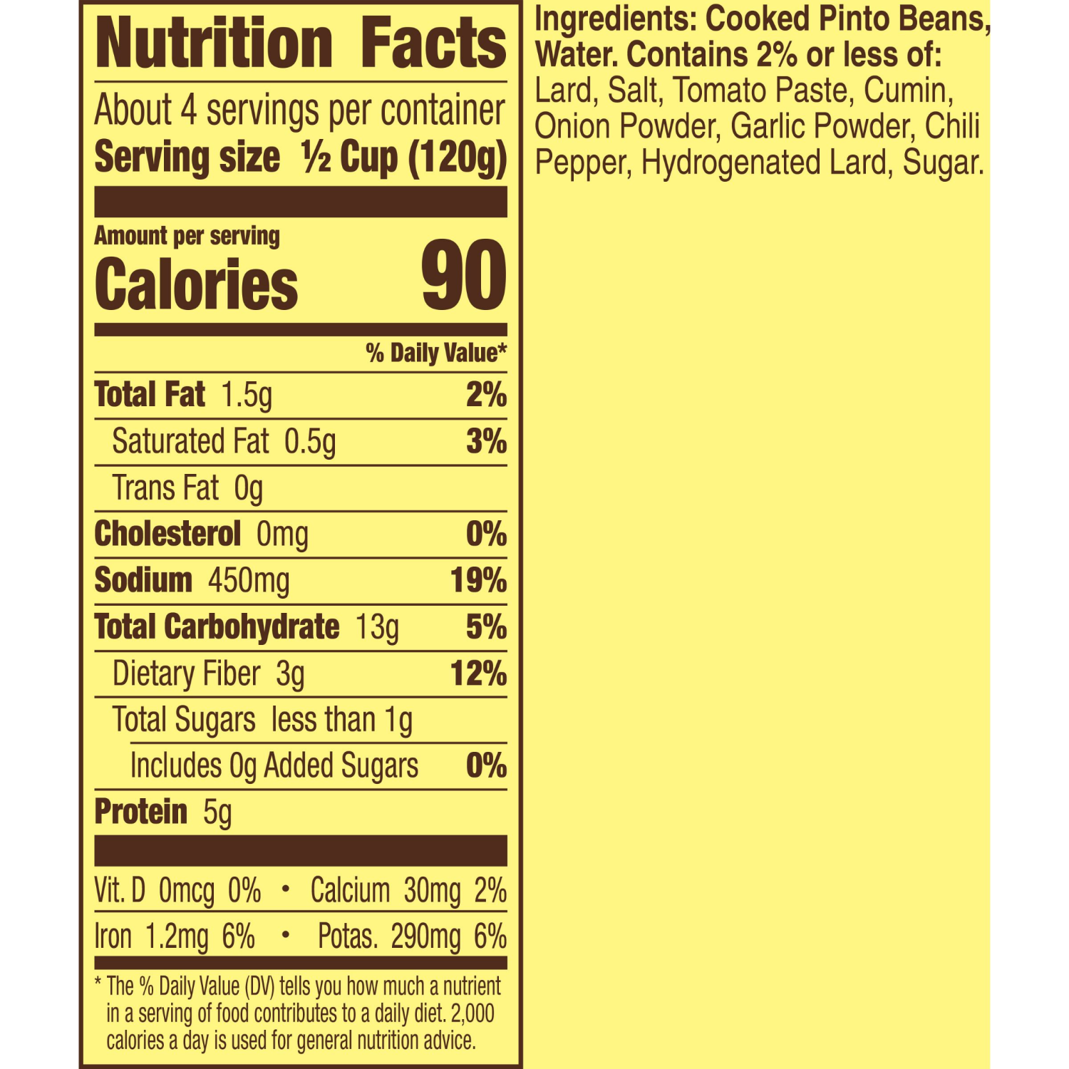 slide 4 of 5, Old El Paso Traditional Canned Refried Beans, 1 Can- 16 oz, 16 oz