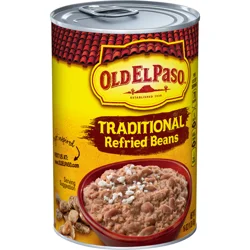 Old El Paso Traditional Canned Refried Beans, 1 Can- 16 oz