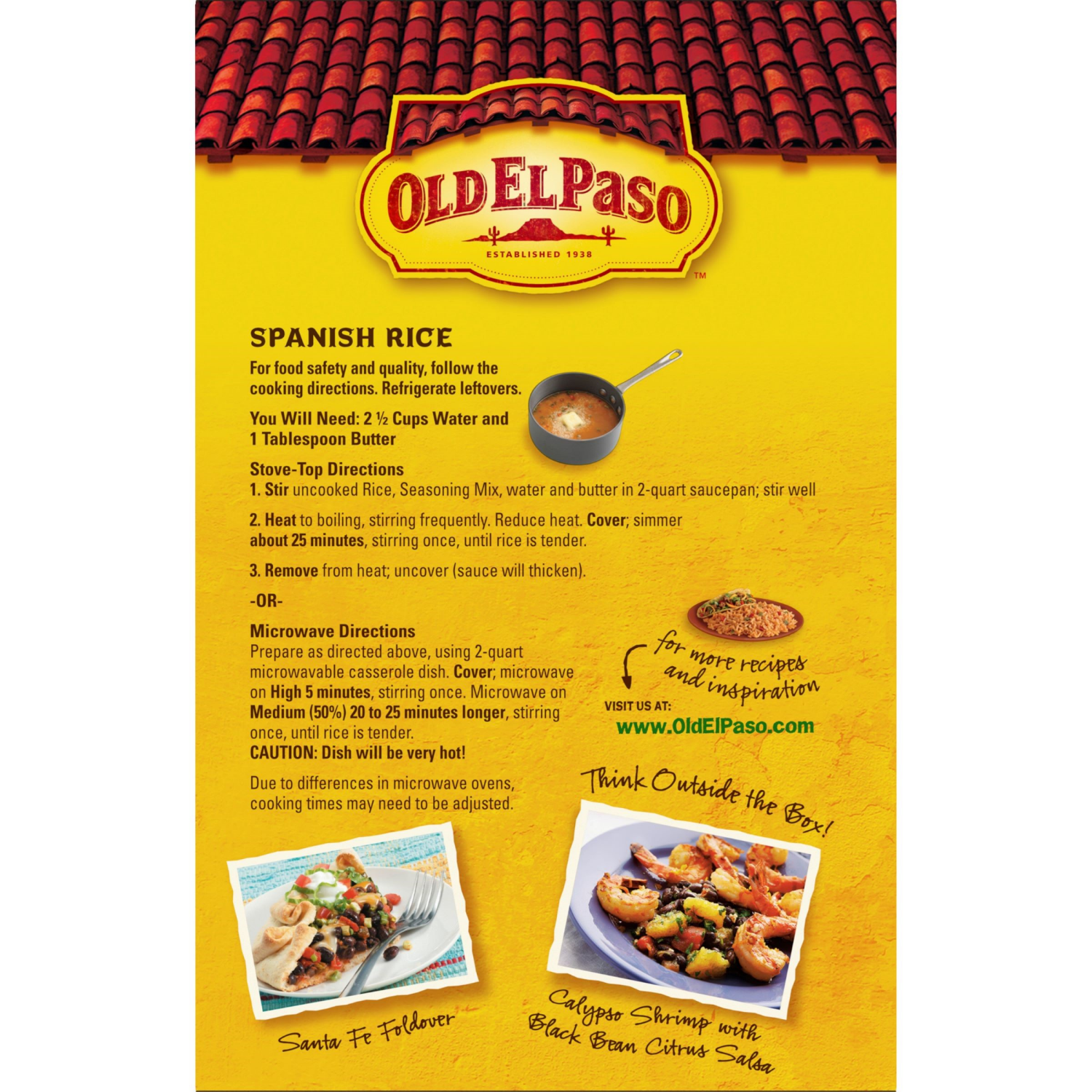 slide 2 of 5, Old El Paso Spanish Style Rice Mix, Side Dish, 7.6 oz, 7.6 oz