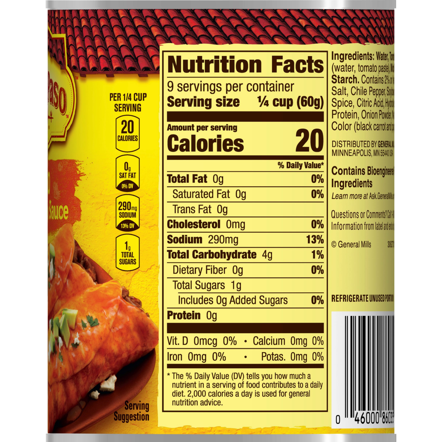 slide 3 of 3, Old El Paso Mild Red Enchilada Sauce, Meal Prep, 19 oz, 19 oz