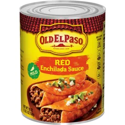 Old El Paso Mild Red Enchilada Sauce, Meal Prep, 19 oz