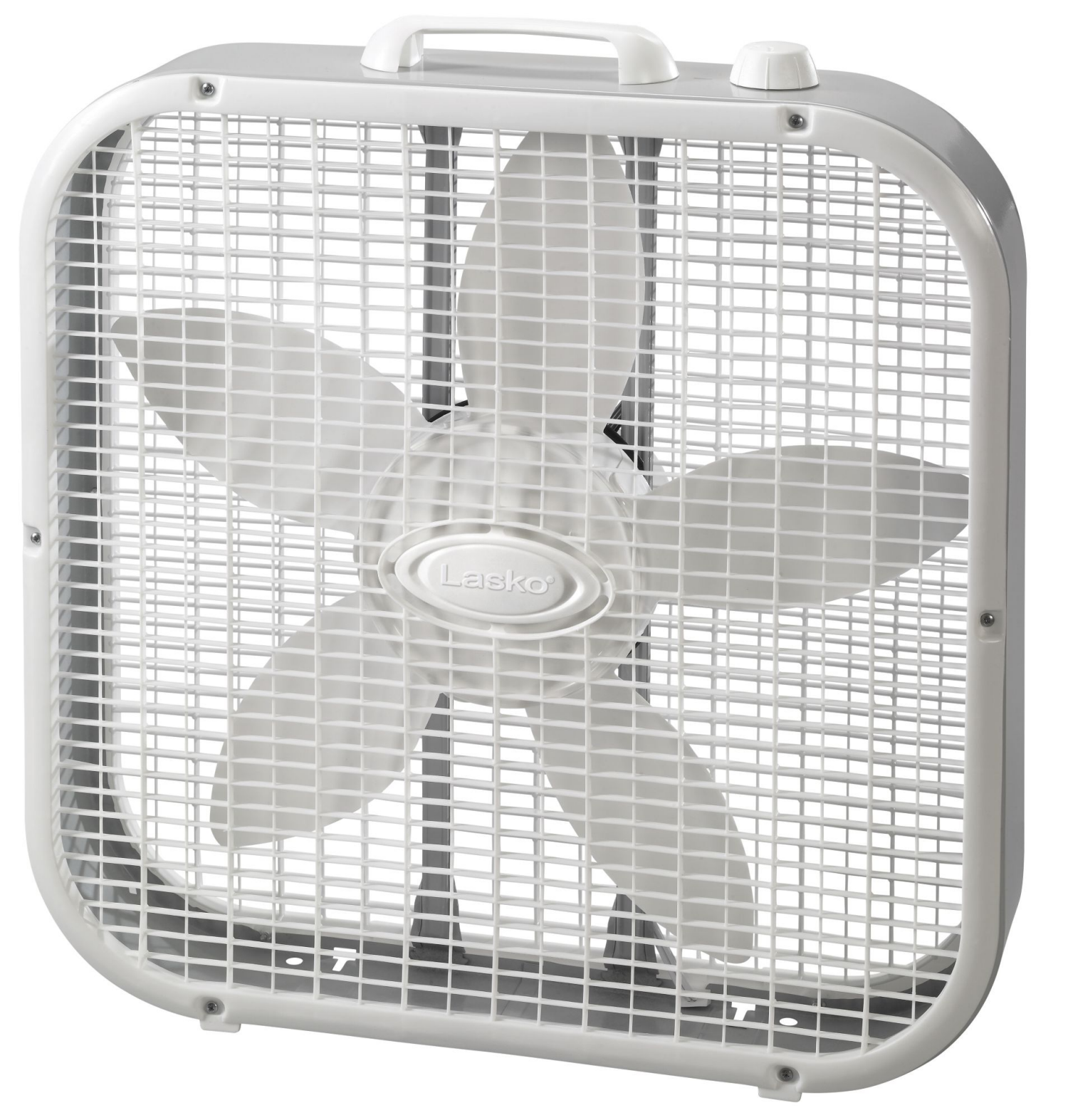 slide 1 of 5, Lasko Air Conditioning Box Fan 1 ea, 1 ct