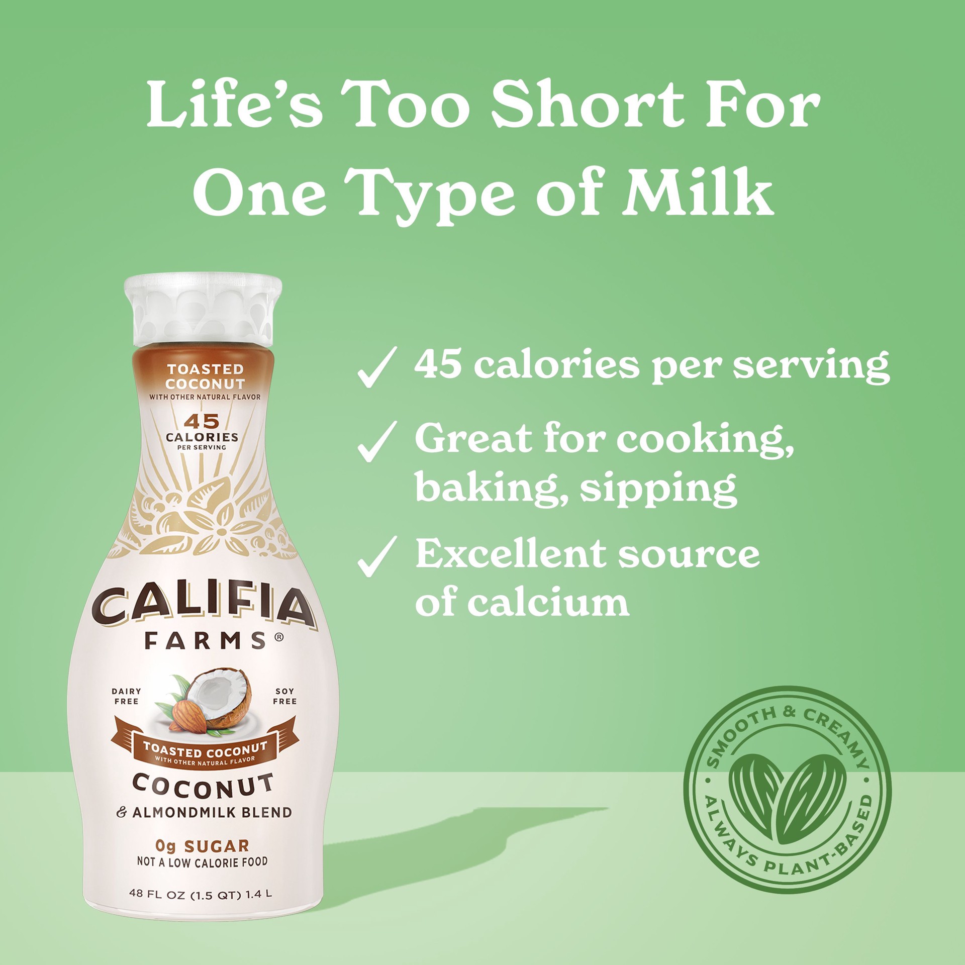 slide 6 of 7, Califia Farms Farms® coconut almondmilk blend, 48 fl oz