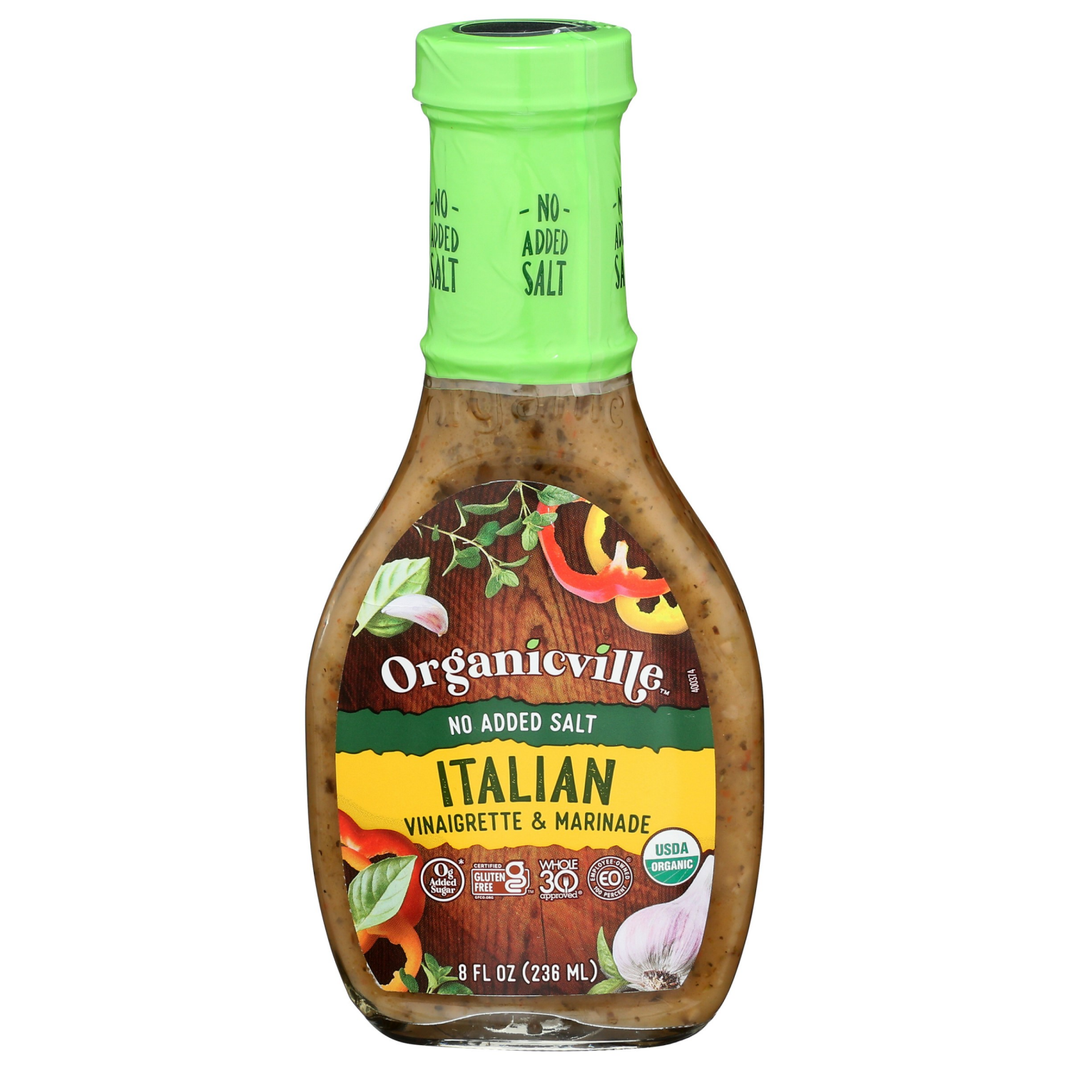 slide 1 of 2, Organicville Ogvill Dressing, 8 fl oz