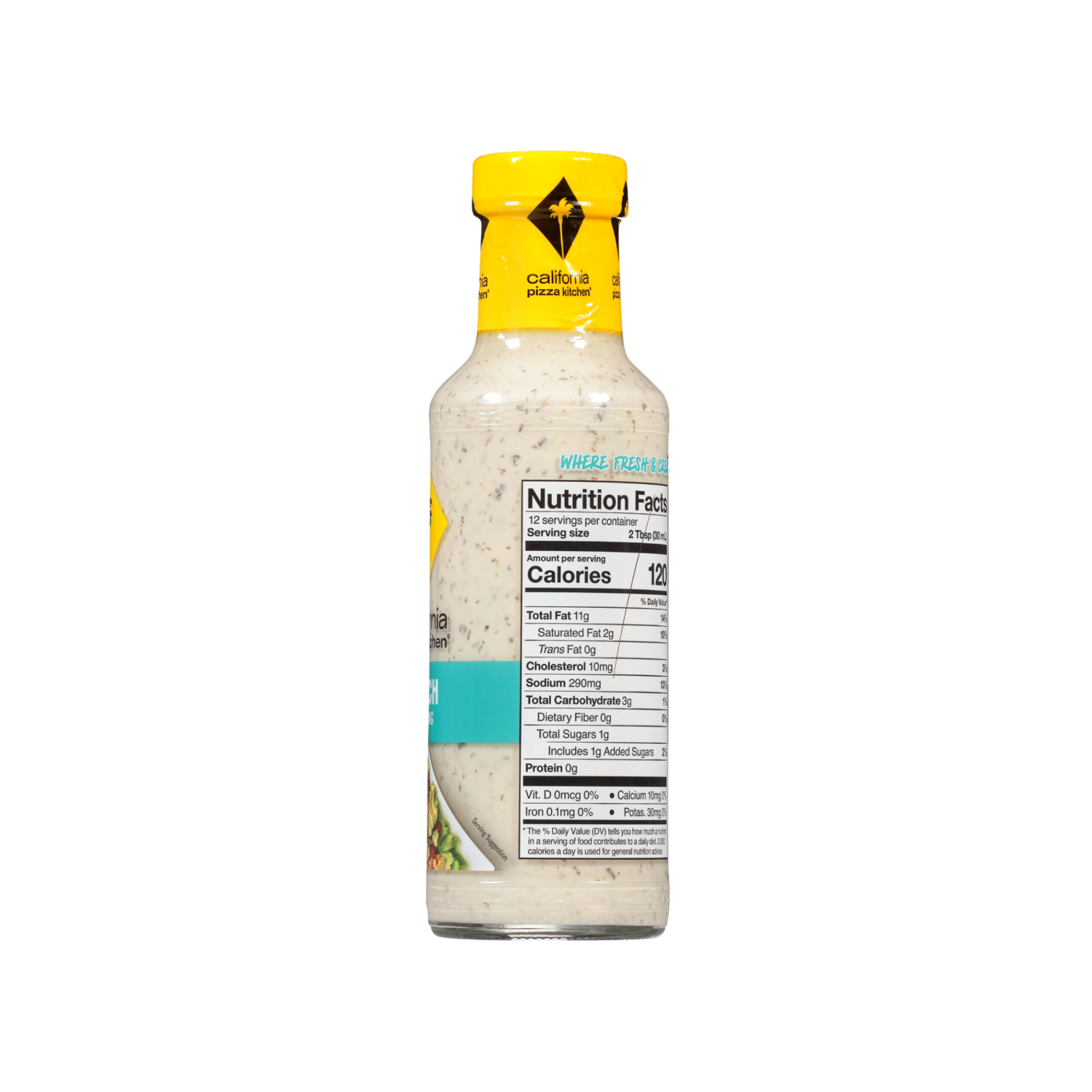 slide 2 of 4, California Pizza Kitchen Herb Ranch Dressing 12 fl oz, 12 fl oz