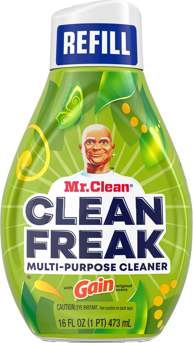 slide 3 of 5, Mr. Clean, Clean Freak Deep Cleaning Mist Multi-Surface Spray, Gain Original Scent Refill, 16 fl oz