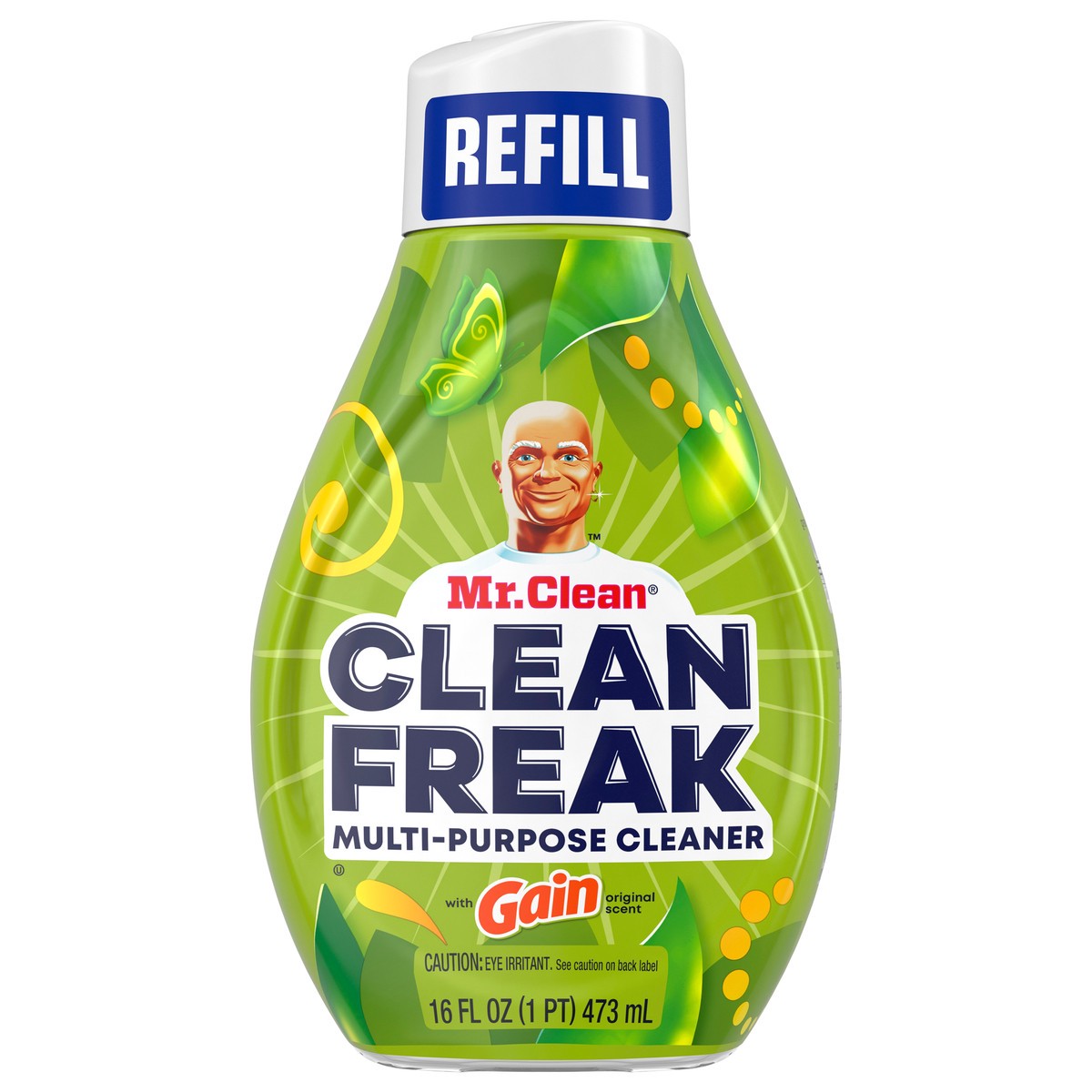 slide 1 of 5, Mr. Clean, Clean Freak Deep Cleaning Mist Multi-Surface Spray, Gain Original Scent Refill, 16 fl oz