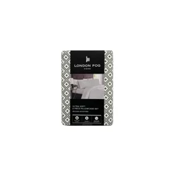 London Fog Microfiber Pillowcase, Std, S/2, Chadwick