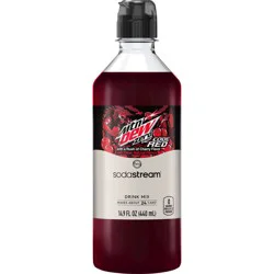 SodaStream Mountain Dew Zero Code Red Drink Mix, 440 mL