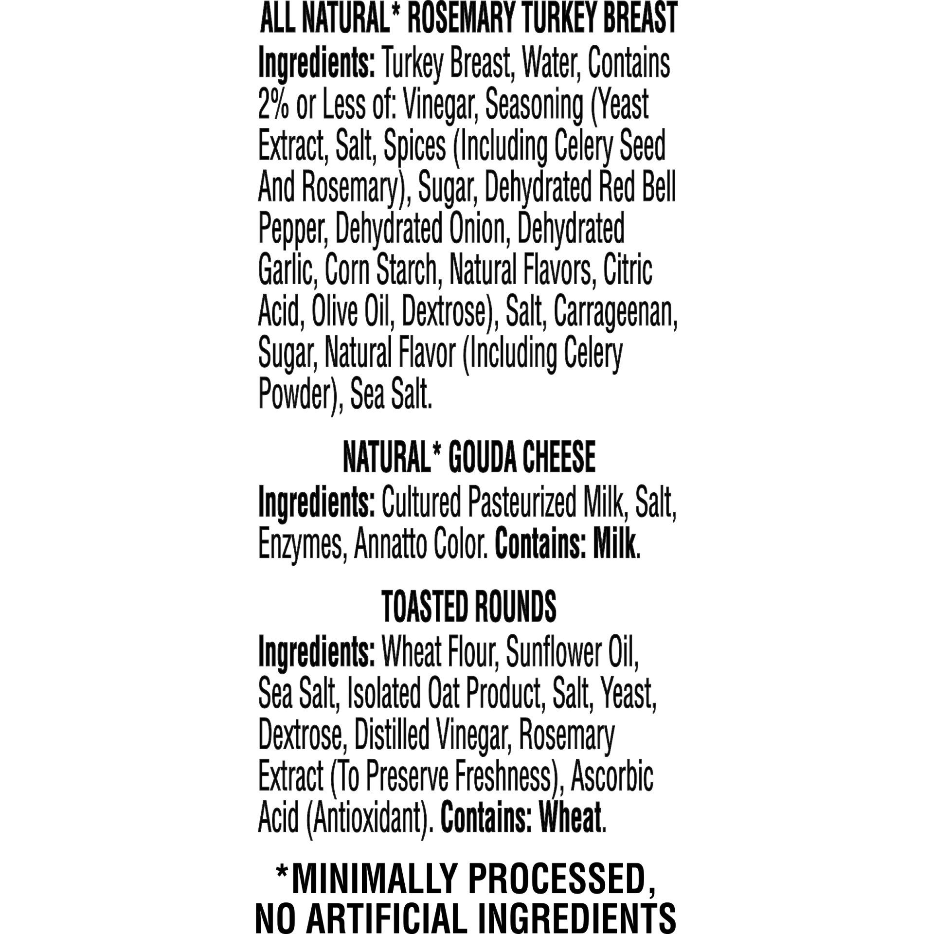 slide 3 of 3, Hillshire Farm Snacking Rosemary Turkey & Gouda Small Plates, 2.76 oz