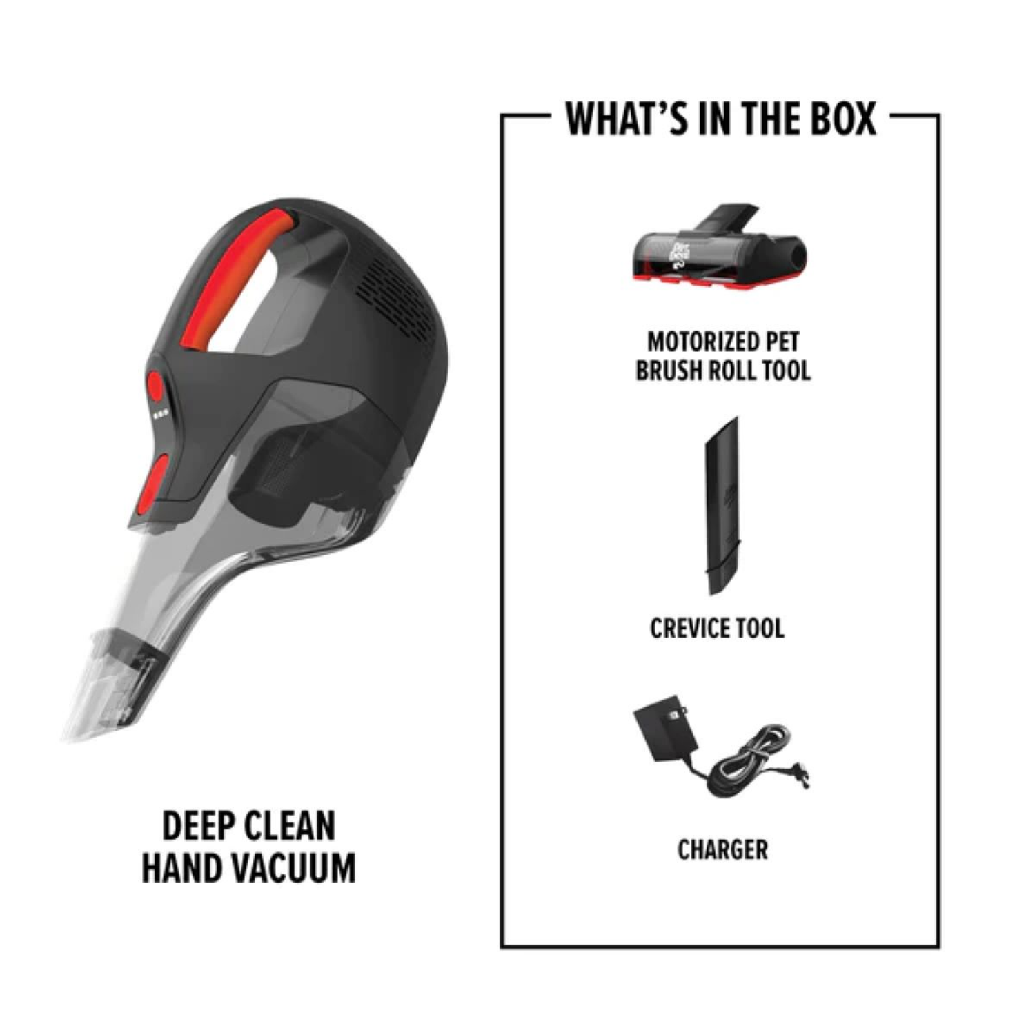 slide 4 of 5, Dirt Devil 16v Deep Clean Hand Vacuum, 1 ct