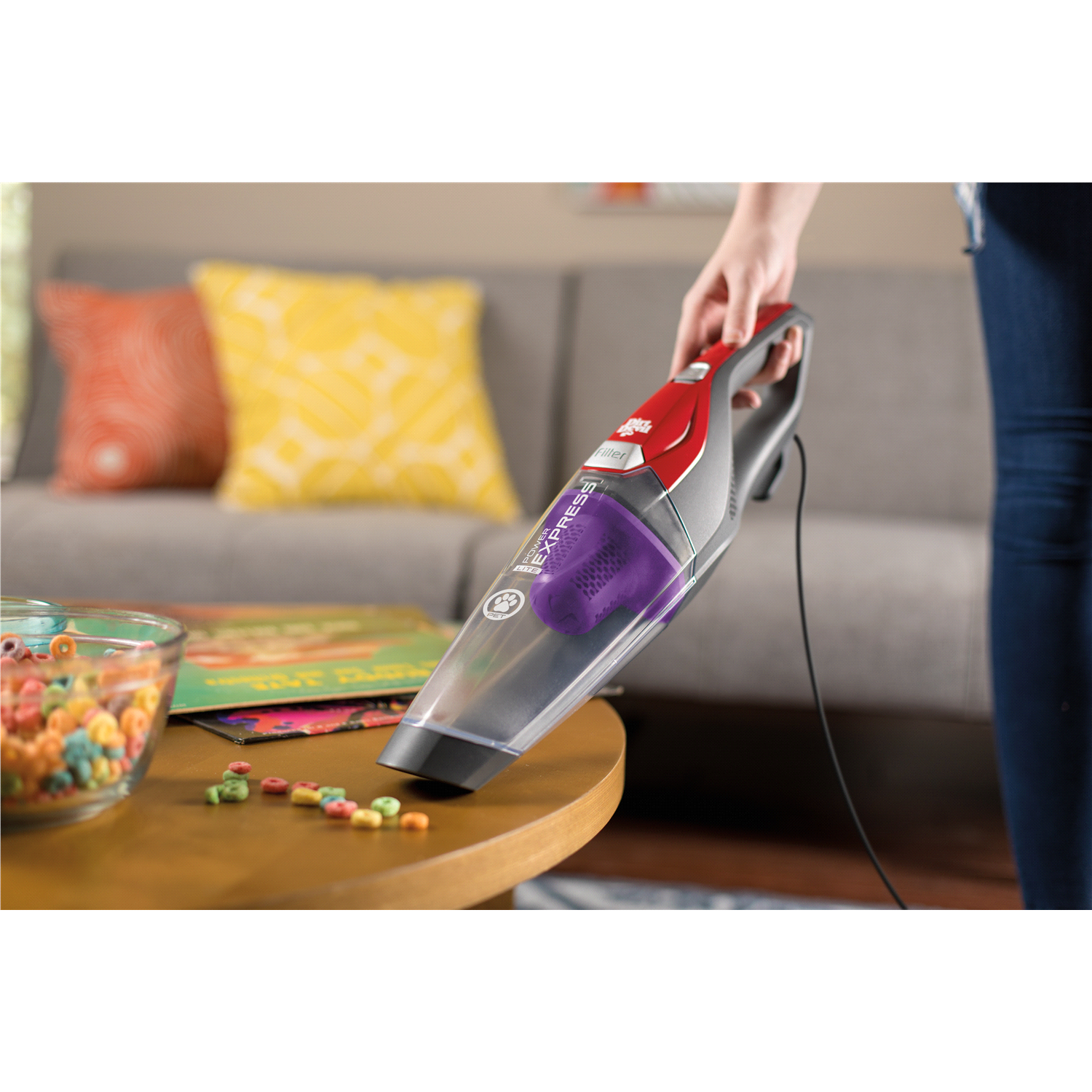 slide 2 of 3, Dirt Devil Power Express Lite 3-in-1 Corded Stick Vacuum, 1 ct