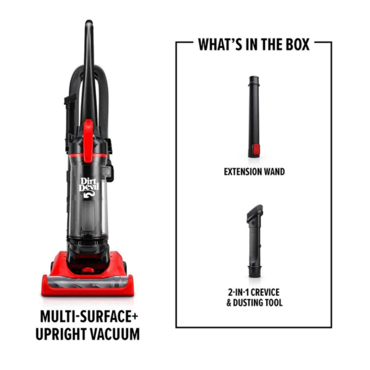 slide 6 of 7, Dirt Devil Multi-Surface Vacuum Cleaner, 1 ct