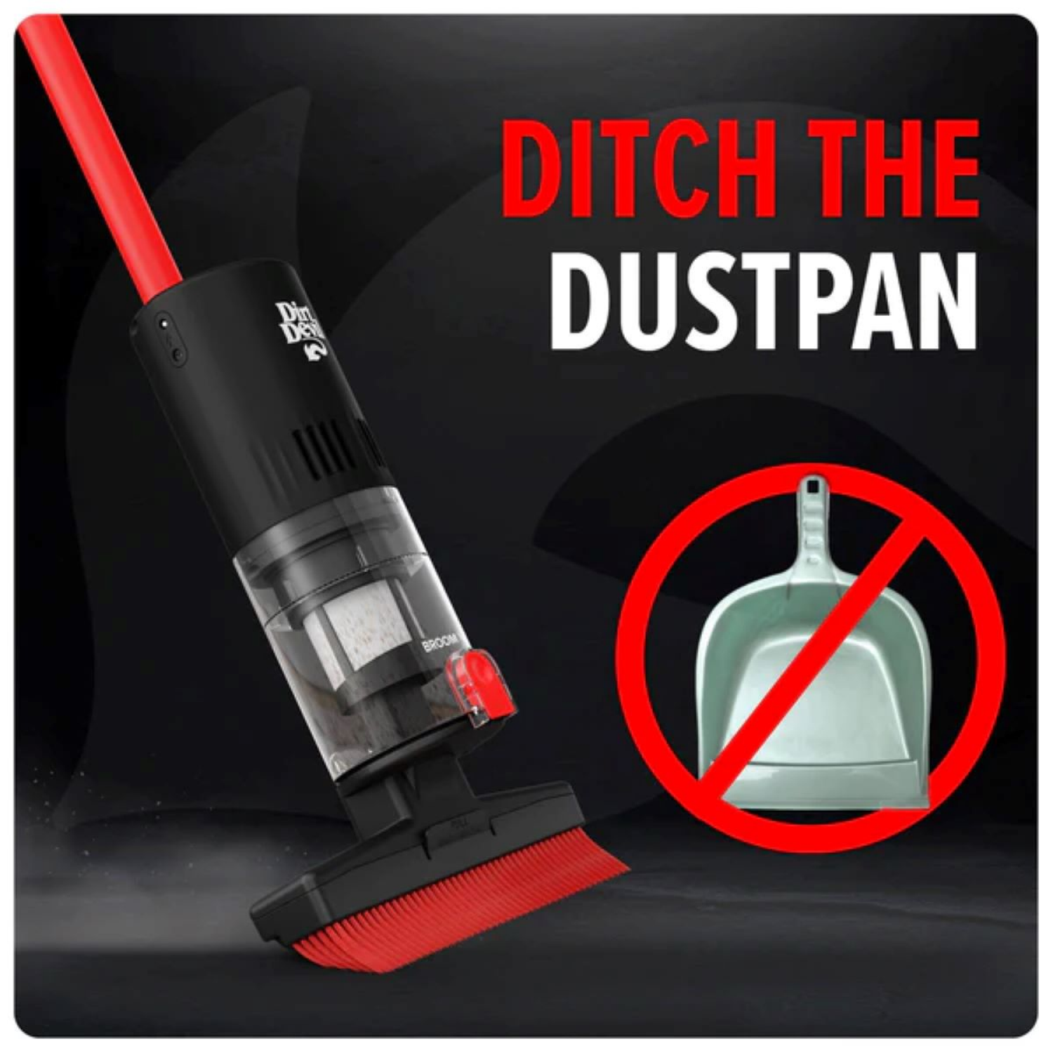 slide 4 of 8, Dirt Devil Broom Vac BD45000, 1 ct