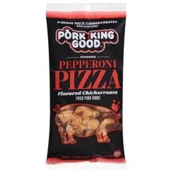 Pork King Pepperoni Pizza Pork Rind