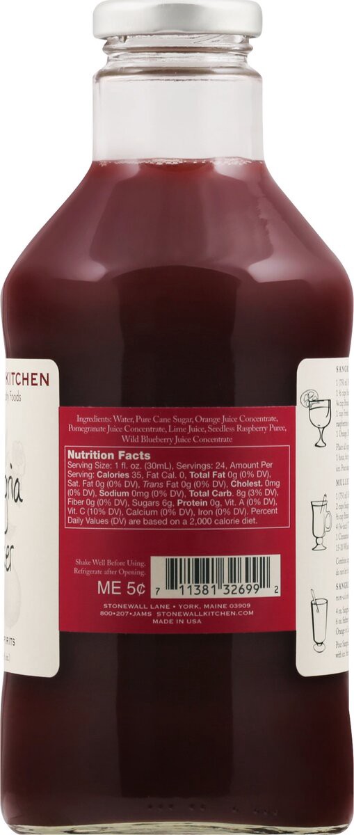 slide 7 of 12, Stonewall Kitchen Sangria Mixer - 24 oz, 24 oz